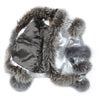 Aurora Luxe Metallic Silver Sheep Leather Jacket